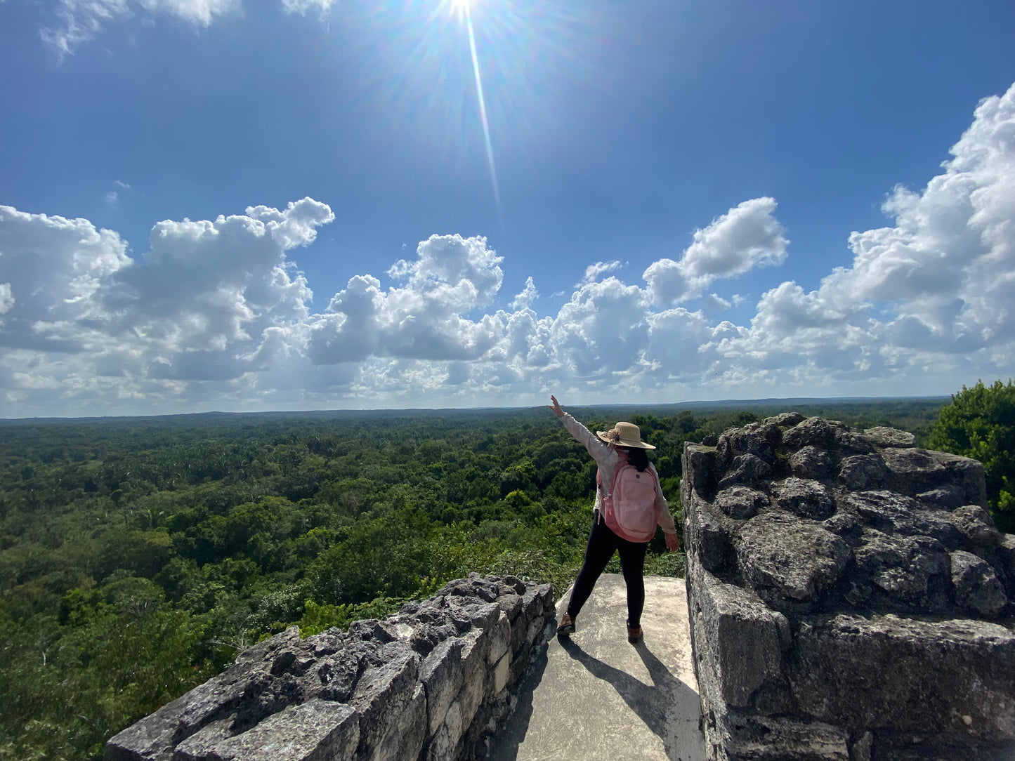 Ichkabal the Mayan Ruins of Bacalar in a shared visit