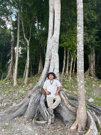 Ichkabal the Mayan Ruins of Bacalar in a shared visit