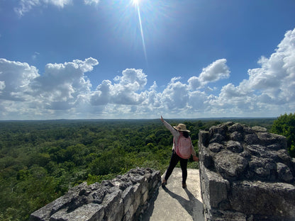 Ichkabal the Mayan Ruins of Bacalar in a shared visit