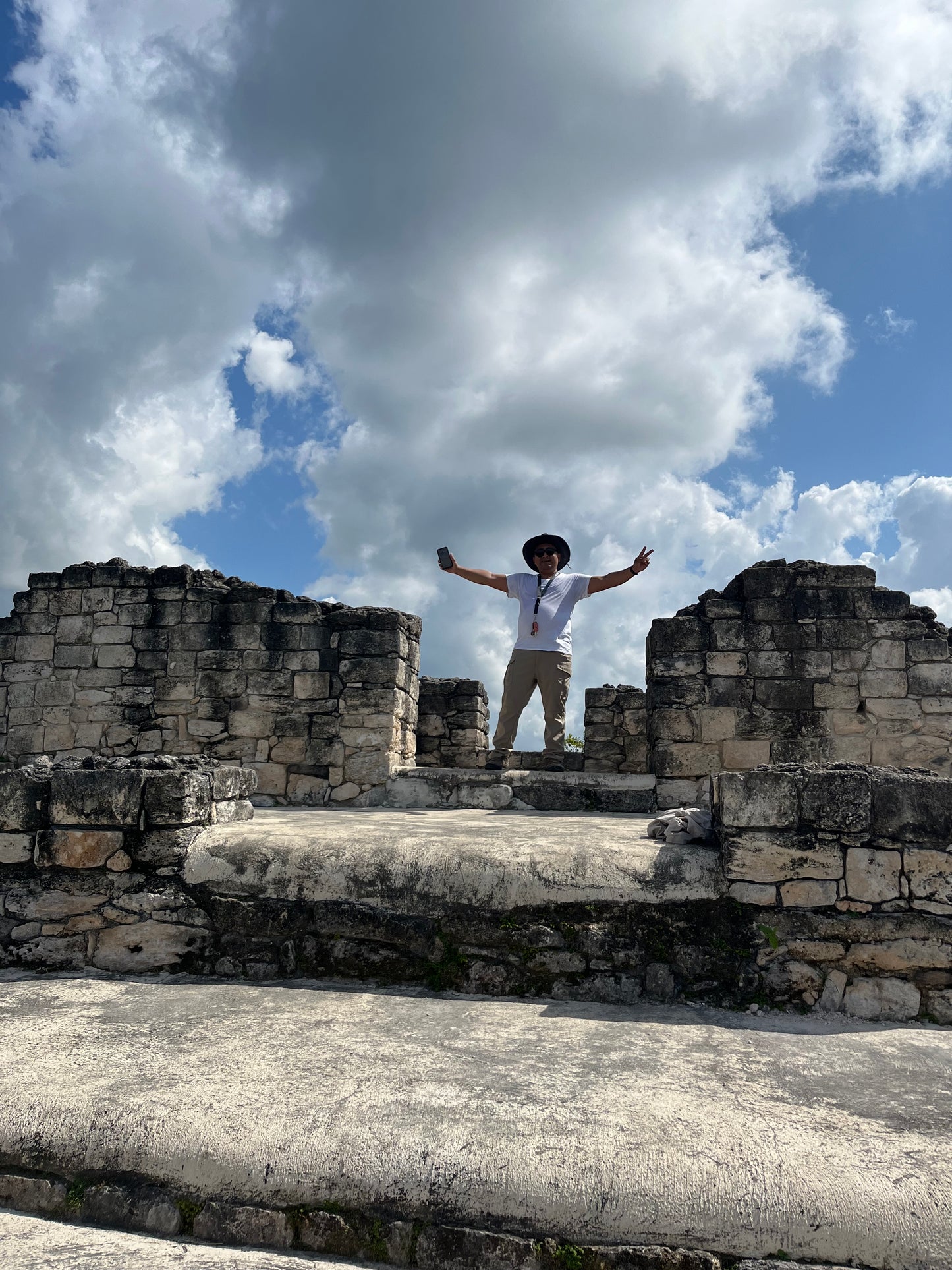 Ichkabal the Mayan Ruins of Bacalar in a shared visit