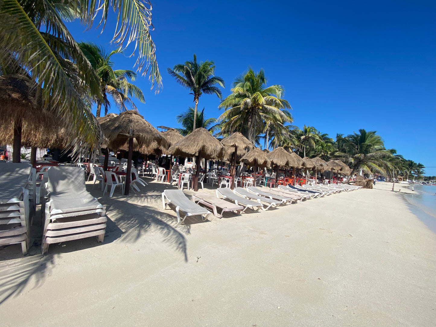 Mahahual Beach Scape & Ruins