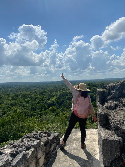 Ichkabal the Mayan Ruins of Bacalar in a shared visit