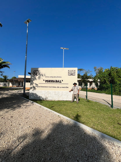 Ichkabal the Mayan Ruins of Bacalar in a shared visit