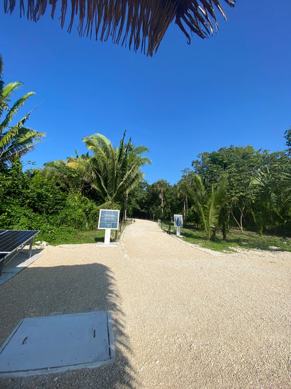 Ichkabal the Mayan Ruins of Bacalar in a shared visit